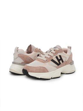 NWT Vintage Havana DASH 11 Running Sneakers WHITE/BLUSH/CORAL/BLACK Sz 8